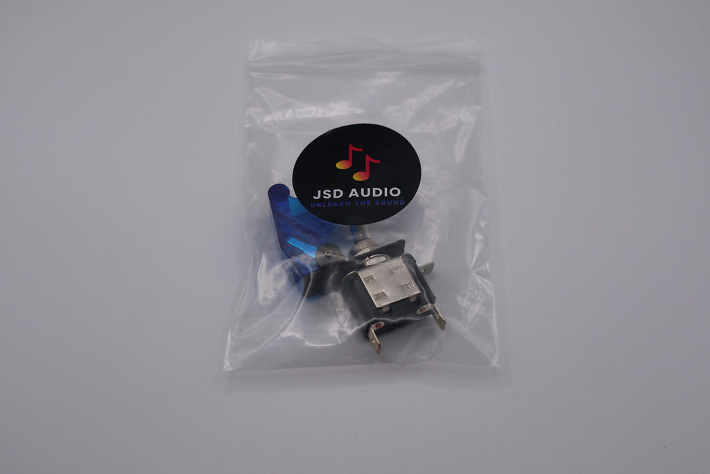 BLUE TOGGLE SWITCH 12V 20A 2 PACK