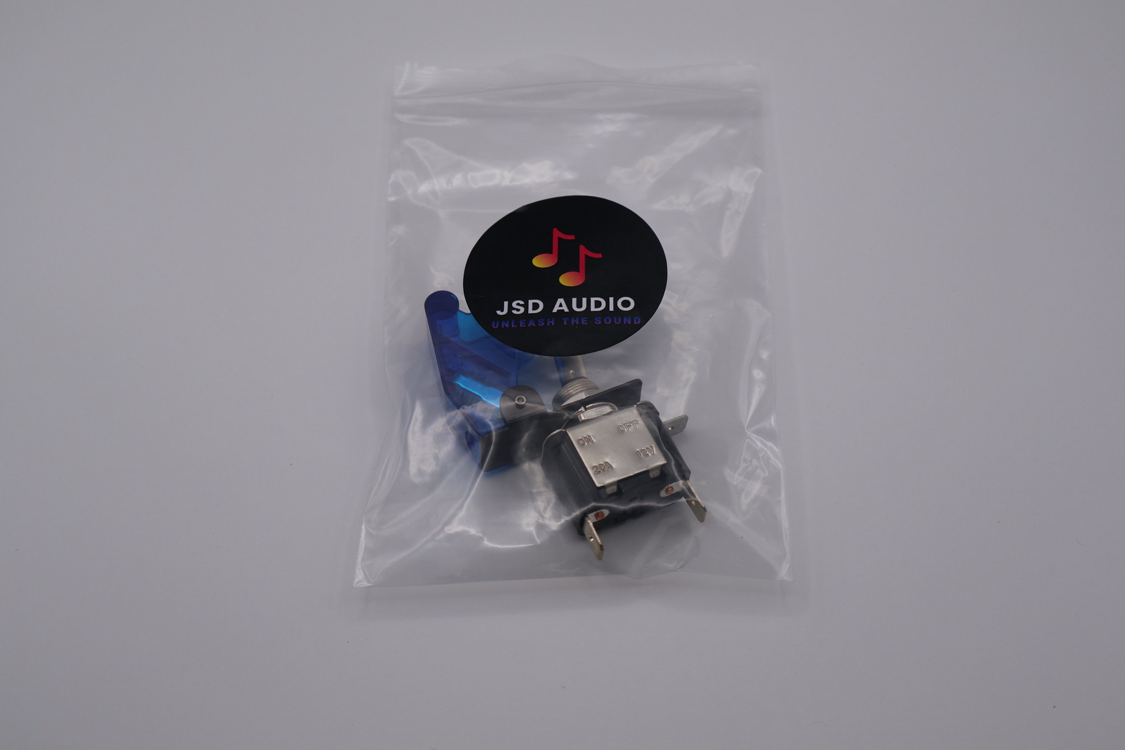 BLUE TOGGLE SWITCH 12V 20A 2 PACK