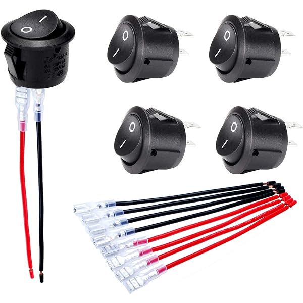 5X TOGGLE SWITCH 12V