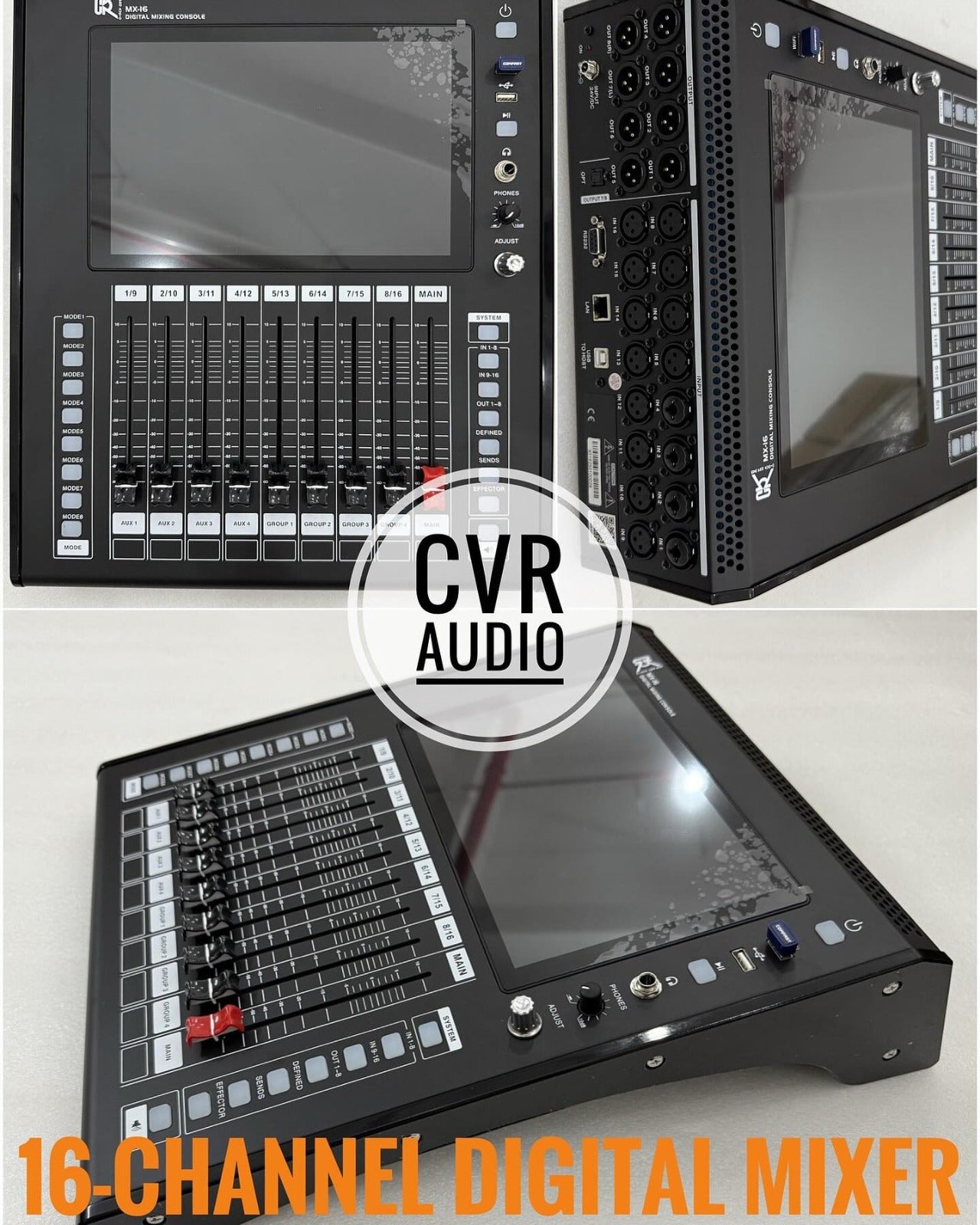 CVR AUDIO PRO MIXER 16 CHANNEL DIGITAL