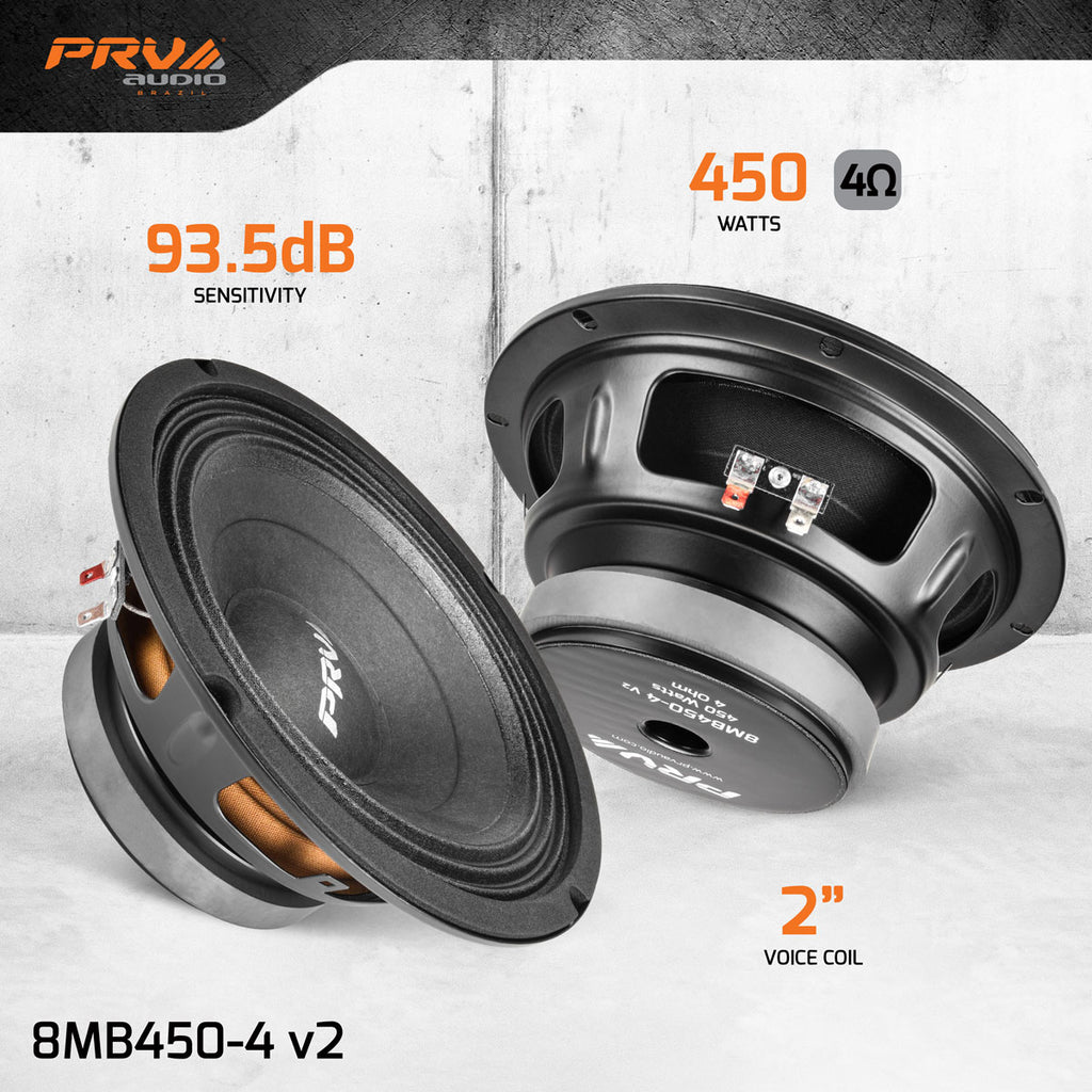 PRV AUDIO 8MB450-4 V2